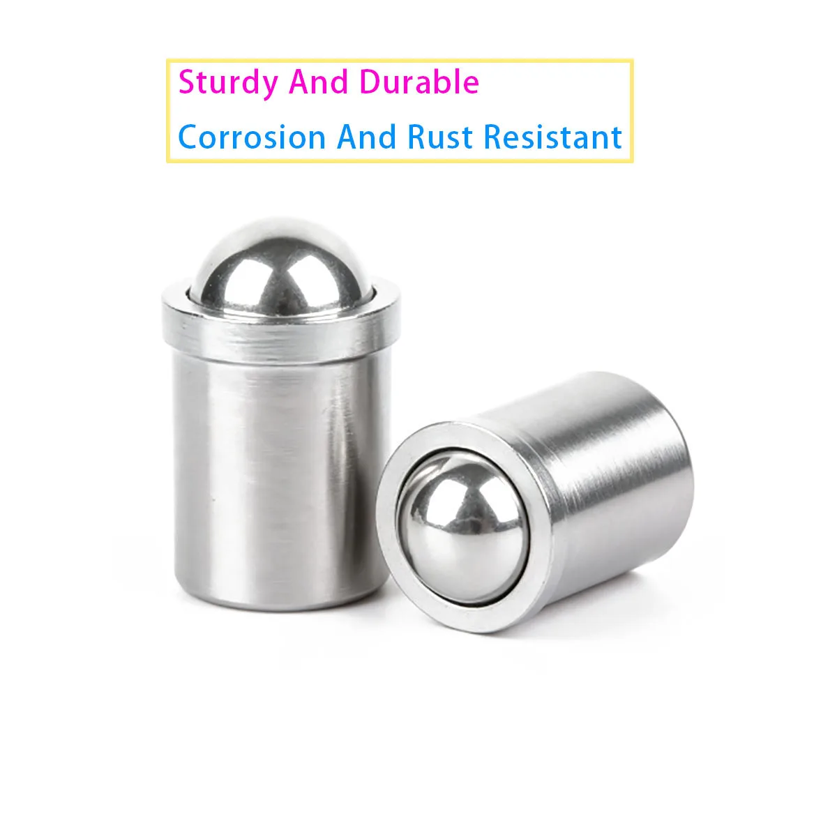 Press-Fit Ball Plunger, Spring Loaded Ball Detent Locating Ball Sizes 02 03 04 05 06 07 08 09 10 11 12 13