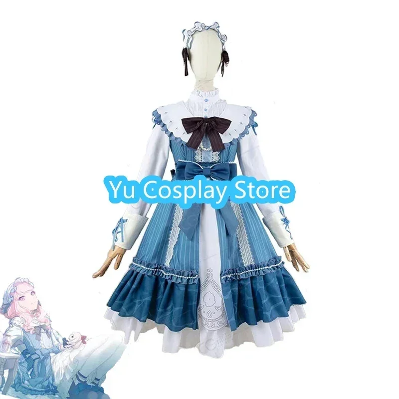 

Yu-Cosplay Game Project Sekai Colorful Stage Akiyama Mizuki Cosplay Costumes Maid Dress Anime Clothing Halloween Uniforms Custom