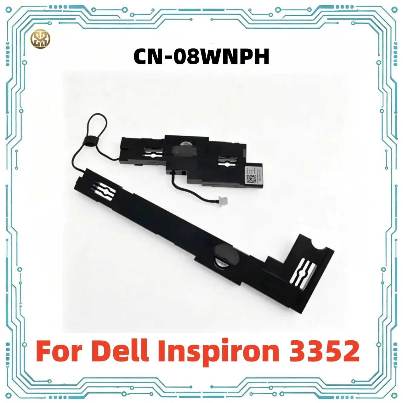 CN-08WNPH 08WNPH Laptop Internal Speaker For Dell Inspiron 3352 Built-in Audio Speaker Replacement