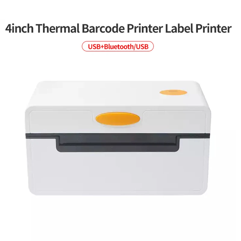 2025 Desktop 4 Inch Thermal Label Printer For 4x6 Shipping Barcode Label Printer High Speed USB Bluetooth Compatible With