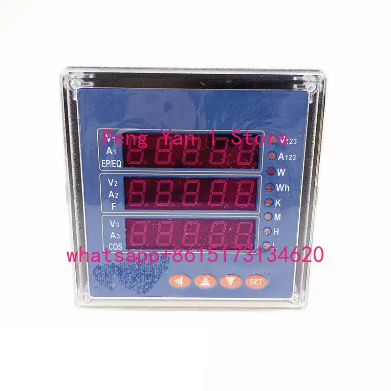 

Многофункциональный цифровой измеритель SC194E-9S4 (трехфазный/трехпроводный, четырехфазный/четырехпроводный) с регулируемым током