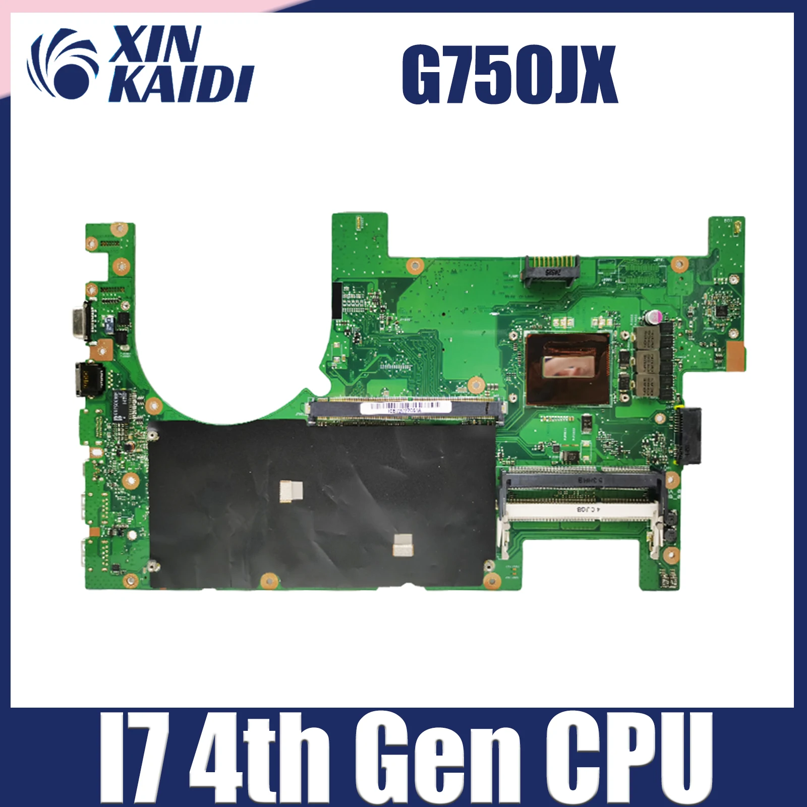 

G750J Notebook Mainboard For ASUS G750JZ G750JX G750JW G750JM G750JS G750JYA Laptop Motherboard I7-4700HQ I7-4710HQ 2D 3D-LCD