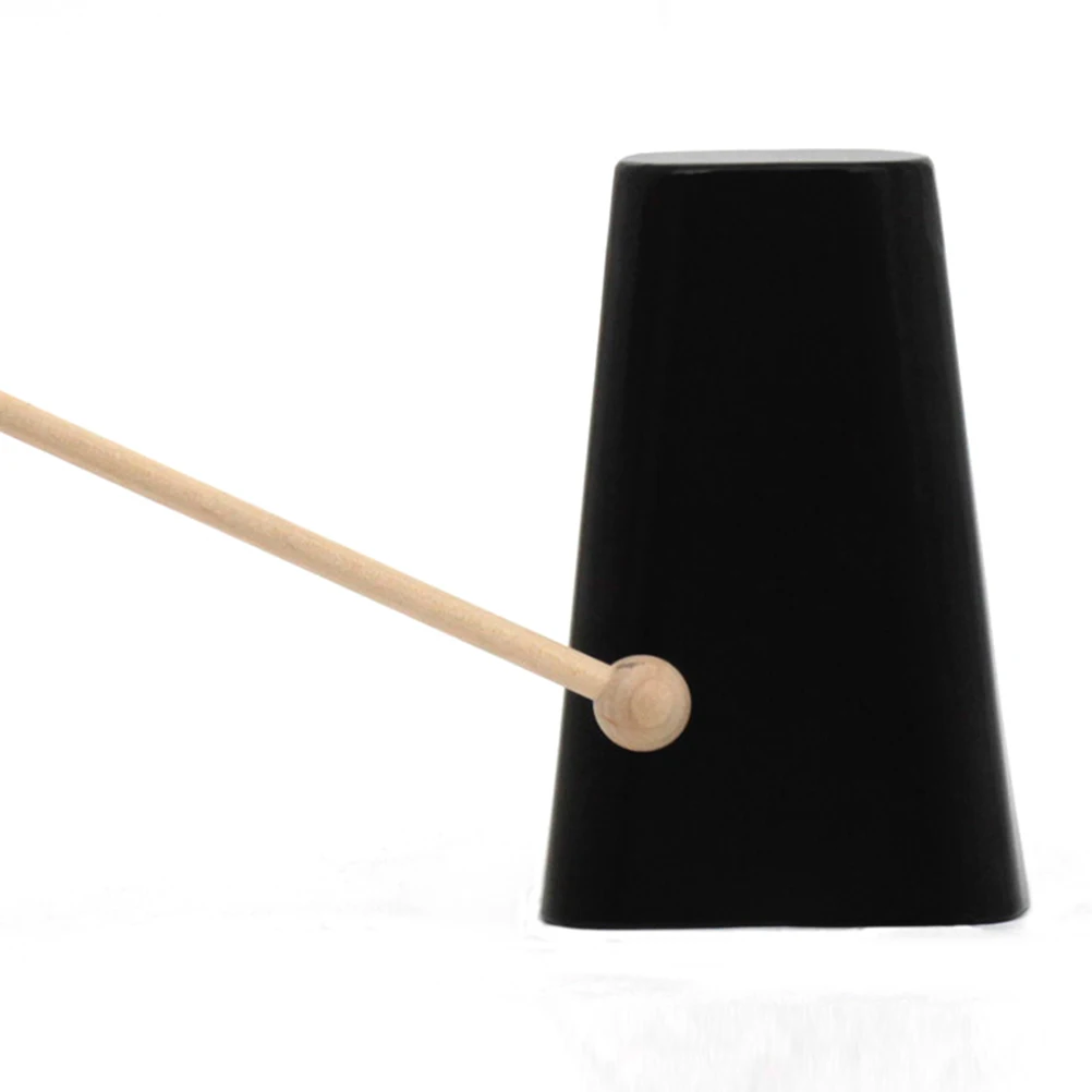 

Professional-grade Cowbell Drum Kit Reliable Accessory Percussion Instrument Supply Metal for Black