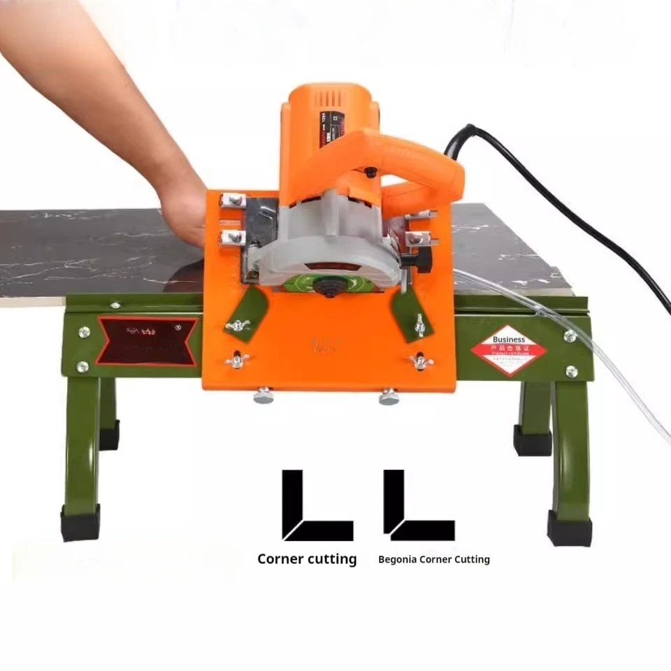 High-precision 45-degree Portable Small Desktop Multi-function Dust-free Water Cutting Bevel Ceramic Tile Chamfering Machine