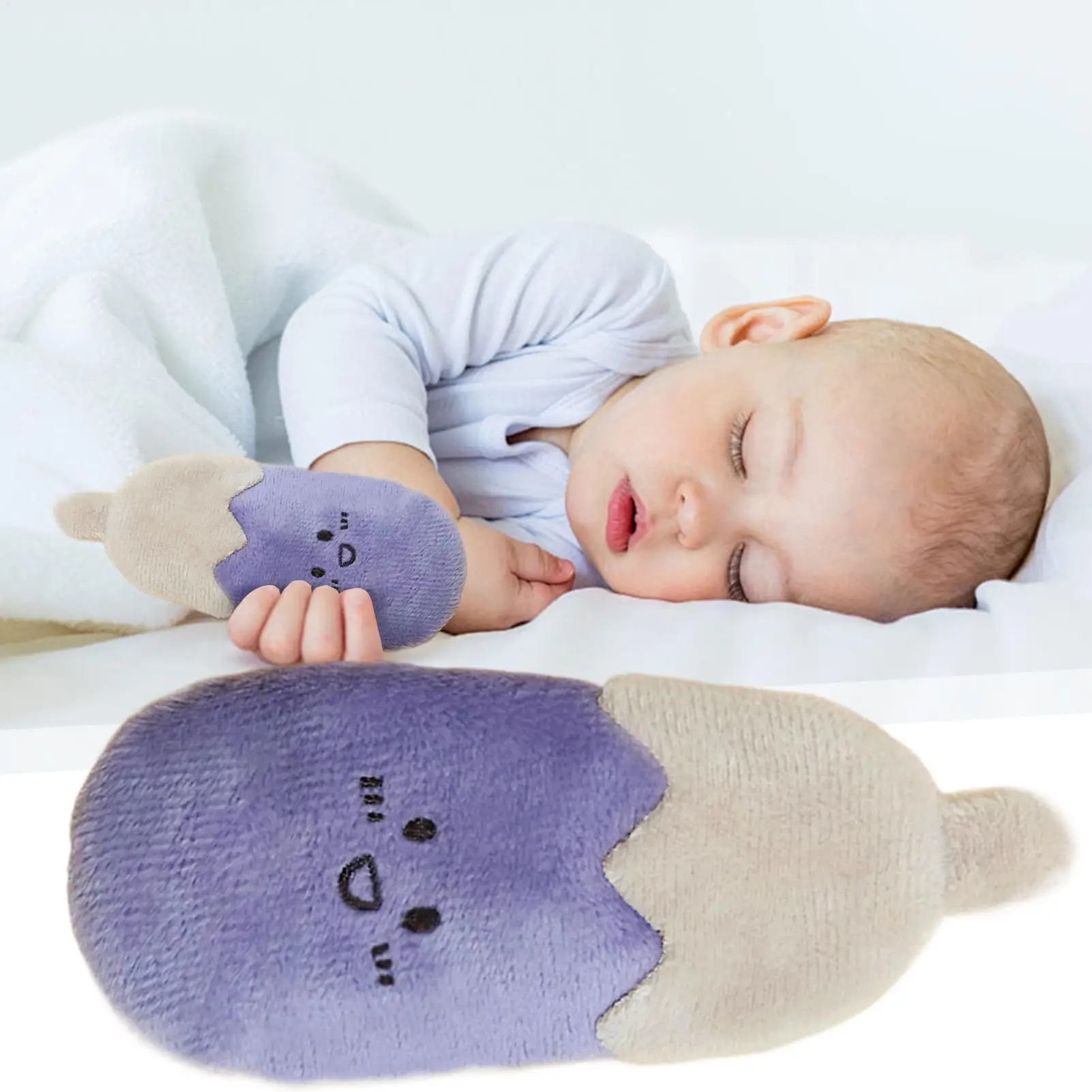 ベビー睡眠おしゃぶりアンチ驚愕おもちゃチュアブル人形フルーツ形状枕ストラップ付きベビーベッドシャワー日常使用保育園ホーム旅行
