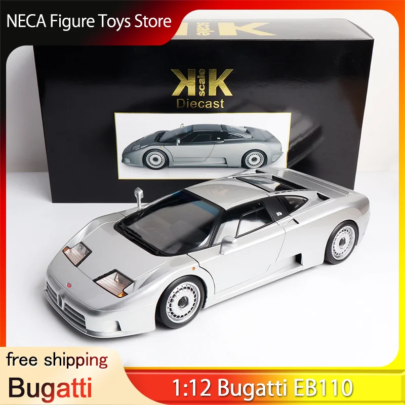 

Kk 1:12 Bugatti Eb110 1991 Scissor Door Supercar Alloy Openable Door Diecast Car Model For Collectors Home Decoration Toy Cars