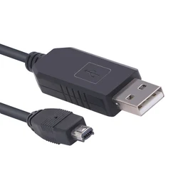 USB Programming Cable  for Uniden Bearca USB to RS232 Mini 4P Serial Cable for Uniden Bearcat BC250D BC296D UBC3300XLT