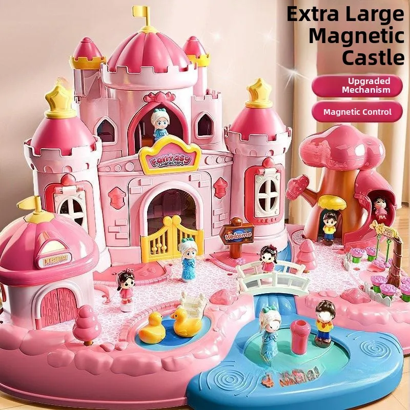 Princess Ice Castle Building Toy Set for Boys And Girls Assembly Construction Playtime Fun Educational Early Learning Toy
