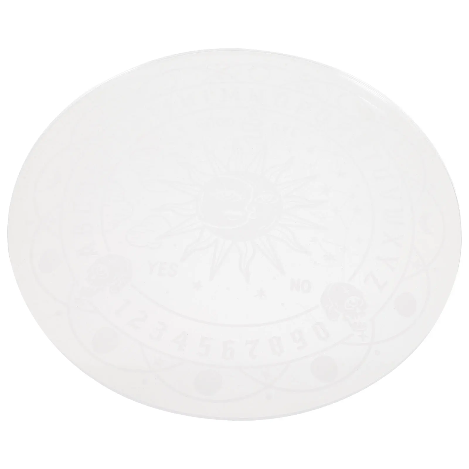 アクリル占いボードラウンド振り子ボードデスクトップ装飾ポータブル頑丈な装飾芸術的なデザインホームオフィスギフト