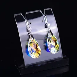 Fashion New Personalized Temperament Artificial Crystal Tassel Pendants Daily Party Wear Elegant Accessories Jewelry for Women