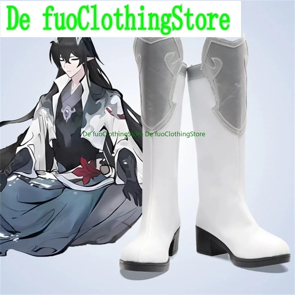 

Dan Feng Imbibitor Lunae Honkai Impact Honkai: Star Rail Cosplay Shoes Boots Game Anime Halloween Christmas DefuoClothing Shoes