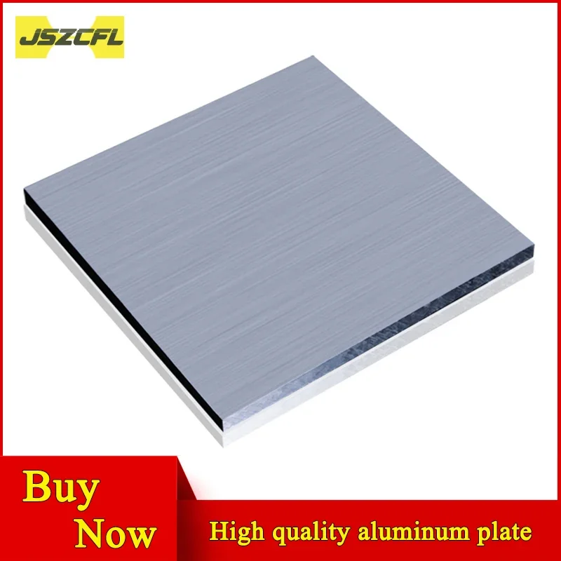 1PC Aluminum Sheet Plate 1060 Pure thick 0.8/1/1.5/2/2.5/3/4/5/6/8MM DIY Material Model Parts for Vehicles Boat Construction