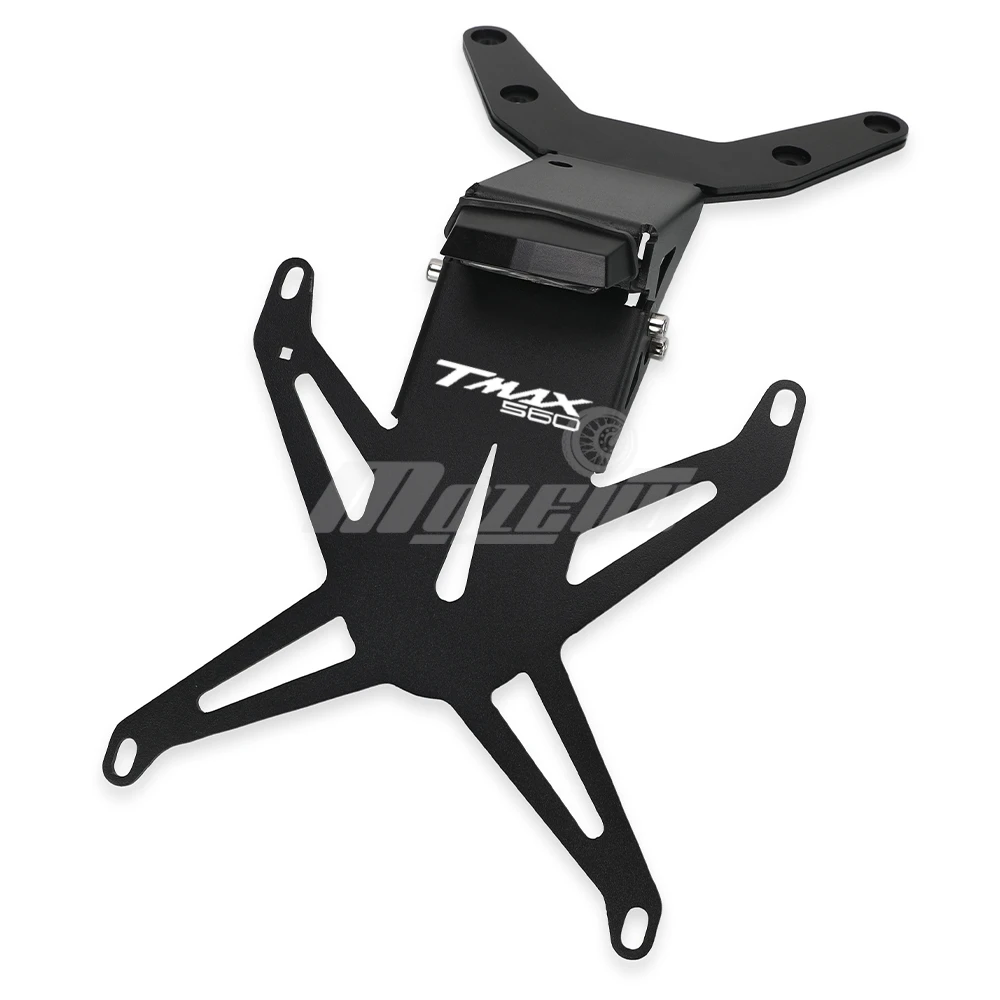 For YAMAHA TMAX560 T-MAX 560 TMAX 560 Tech Max 2022 2023 2024 2025 Motorcycle Rear License Plate Light Hugger Mudguard Bracket