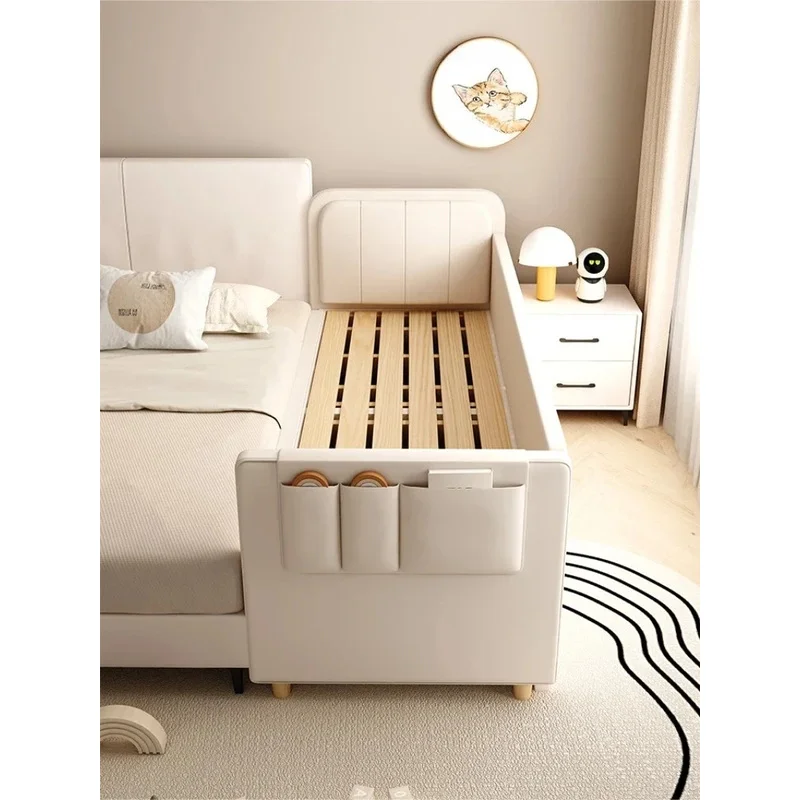 izle Soft Bag Artifact By Widened Splicing Adults Guardrail Solid Wood Children's Bedside Bed