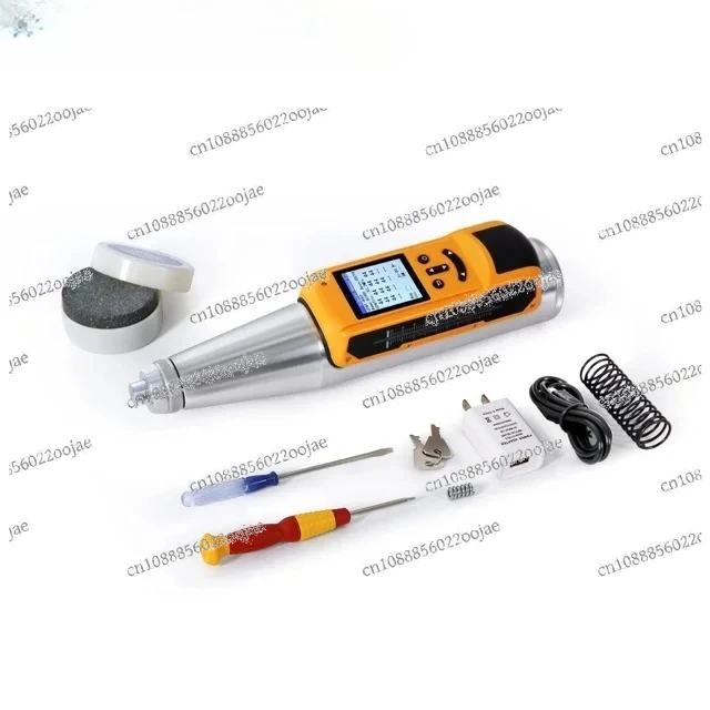 

TEM-912 hardness tester hammer impact test concrete rebound hammer