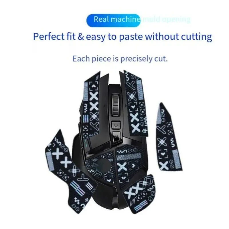 For Logitech G502 Hero universal wired wireless mouse anti-slip stickers  sweat-absorbent anti-slip mouse stickers