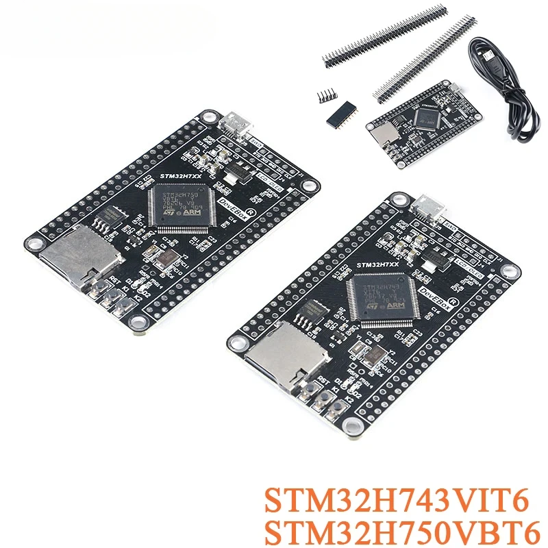 

Для STM32H750VBT6 STM32H743VIT6 STM32 STM32H STM32H7 Основная системная макетная плата с USB-кабелем