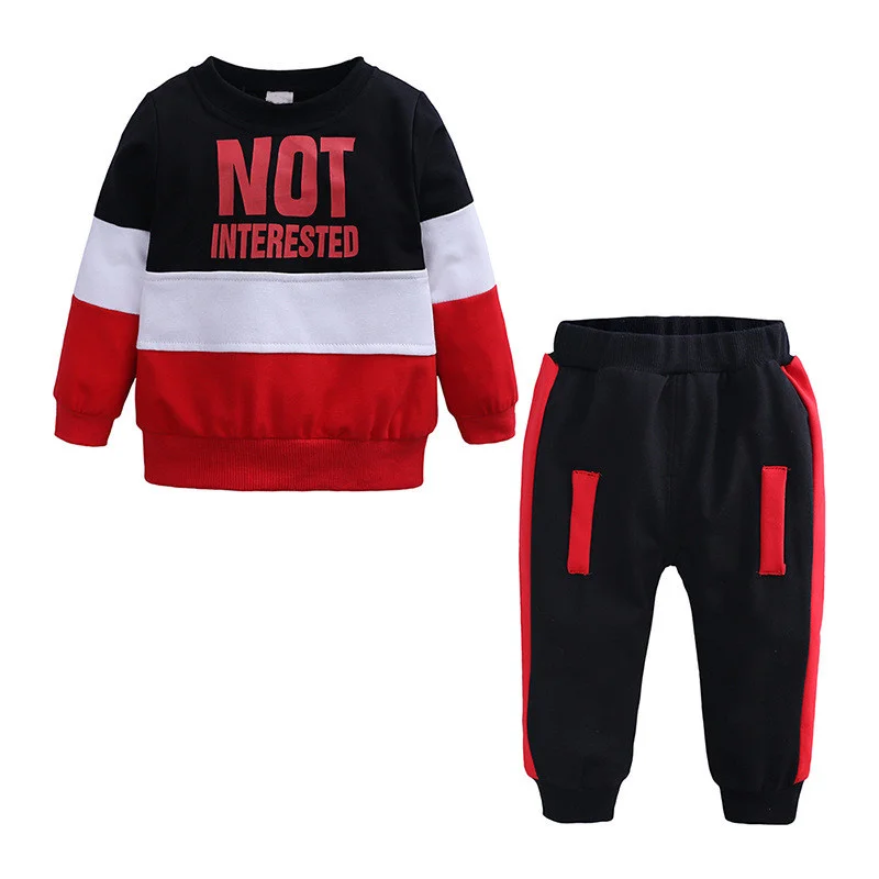 

Spring Autumn Baby Clothes Suit Infant Girls Outfits Children Boys T-Shirt Pants 2Pcs/Set Toddler Casual Costume Kids Sportswear