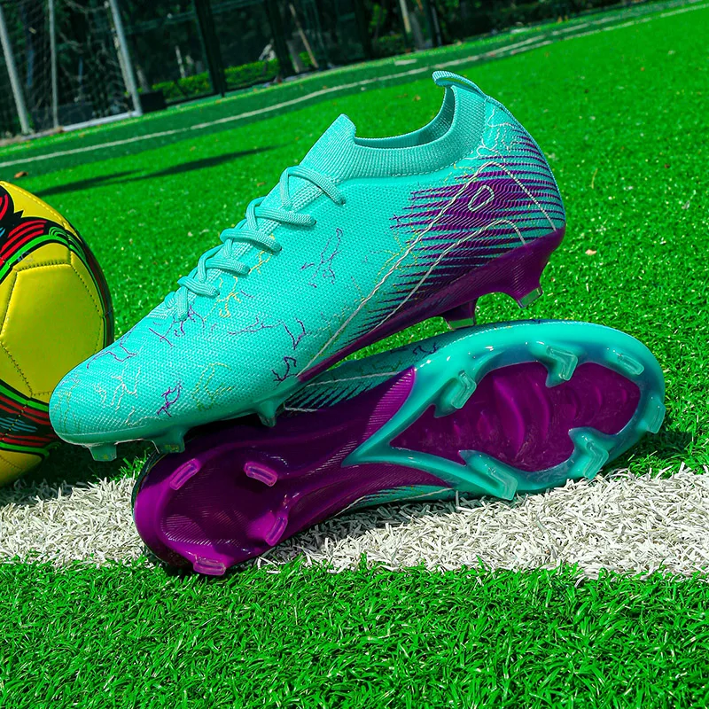 

Soccer Shoes For Men Professional Fast Football Shoes TF/FG Indoor Football Field Boots Comfortable Non-Slip Sneaker Training
