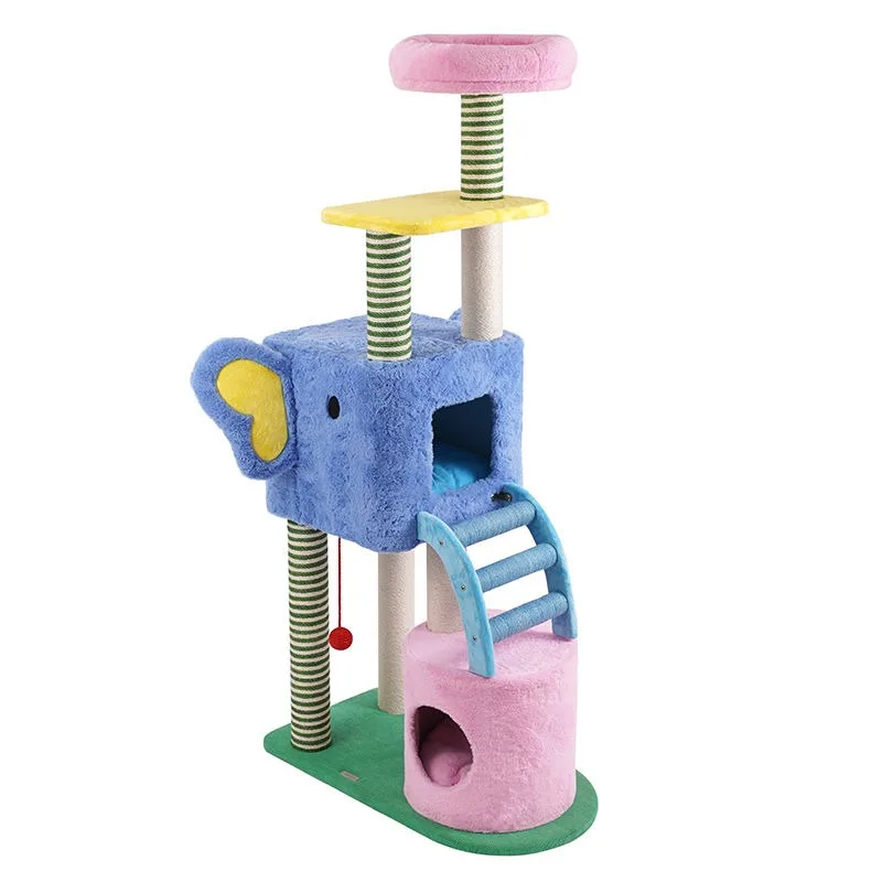 Cat Climbing Cats Grip and Wear Resistance Tree Jumping Platform Cat Scratcher Tower Tree Pet Supplies Products Accessories