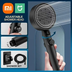 Xiaomi MIJIA Pressure Shower Head Nozzle Adjustable Water Saving Suit Household Rain Compression Heater Handheld Spray Accessory