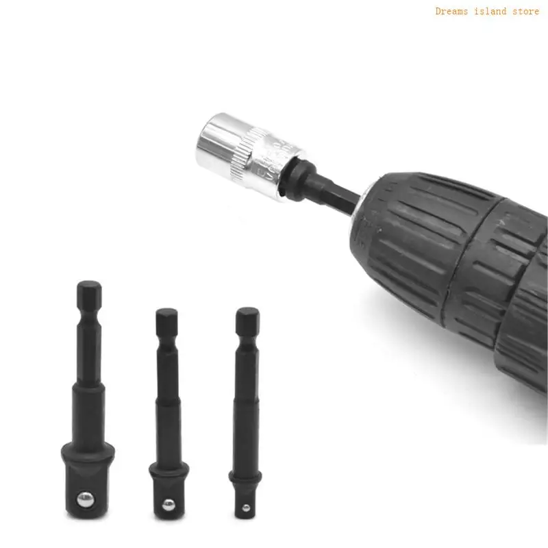 Adaptador socket grado impacto 12 PCS Conjunto accesorios cavas hexadecería Accesorios herramientas y