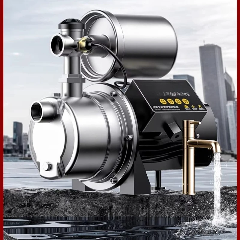 

Self-priming Jet Pump Automatic Silent Booster Pump 220V Stainless Steel for Home Use