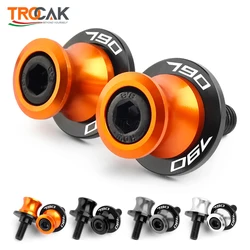 790 Adventure M10 Motorcycle CNC Aluminum Swingarm Spools Stand Screws Modified Accessory Orange For KTM Duke 790 DUKE790