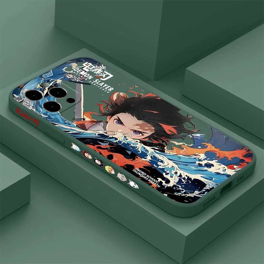 Demon Slayer Kyoujurou Tanjirou Phone Case for Samsung Galaxy A72 A71 A54 A53 A52 A34 A33 A32 A23 A22 A14 A13 A12 4G 5G Cover