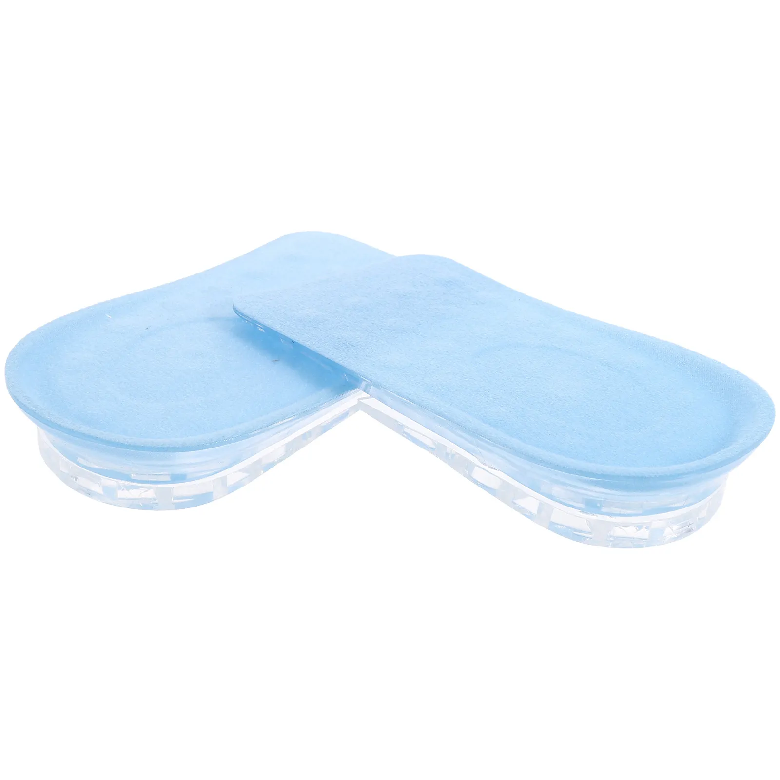 1Pair Heightening Insoles Adjustable Shoe Lifts Tpr Material Increase Height Comfortable Cushions Prevent Slipping in Dress