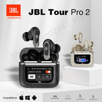 Original JBL Tour Pro 2 True Wireless Bluetooth LED Smart Display Box headset headphone Noise Cancelling Earbuds  JBL Tour Pro2