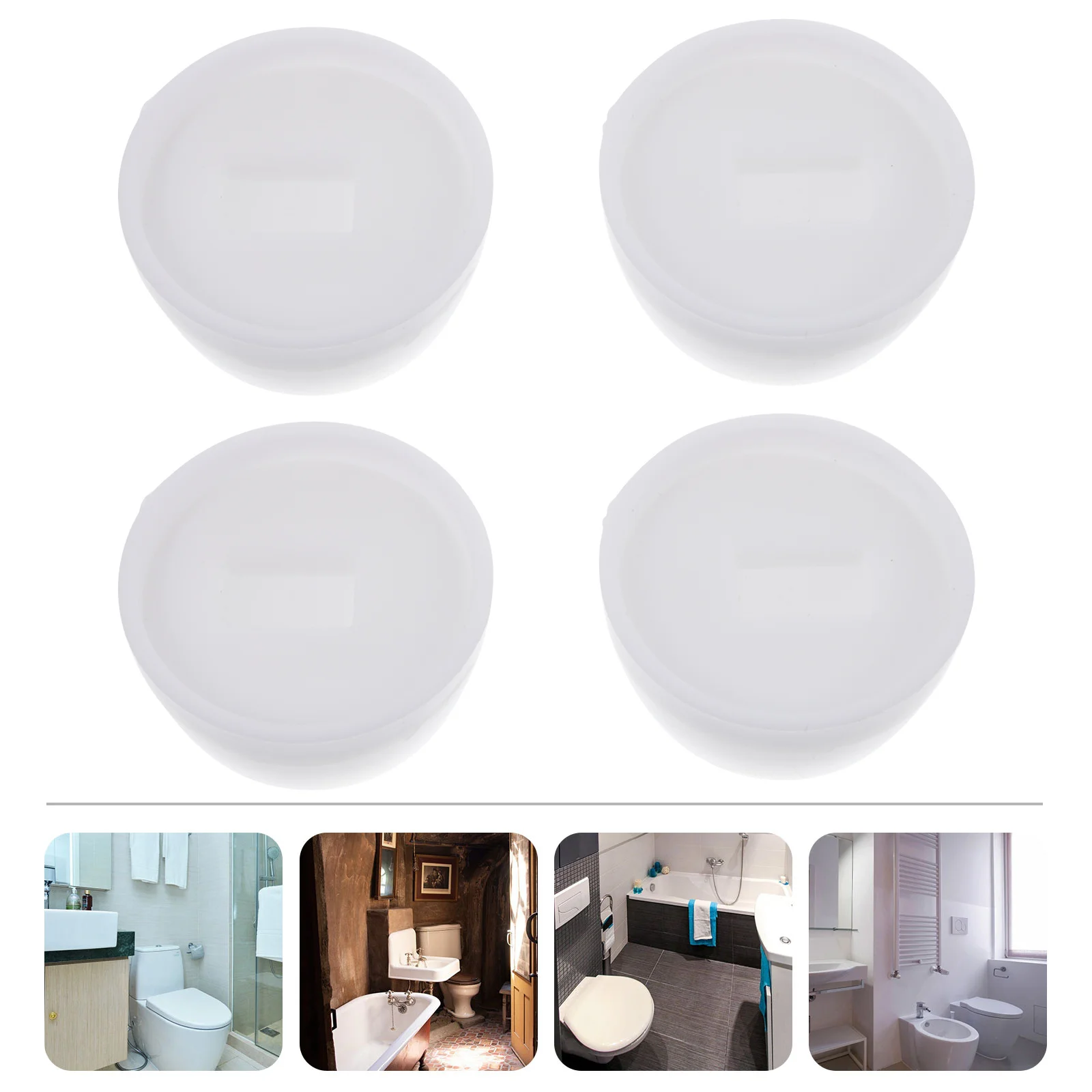 

Toilet Bolt Cover Plastic Decorative Cap For Bathroom Universal Stinkpot Anchor Screw Replacement Fixture Accessory