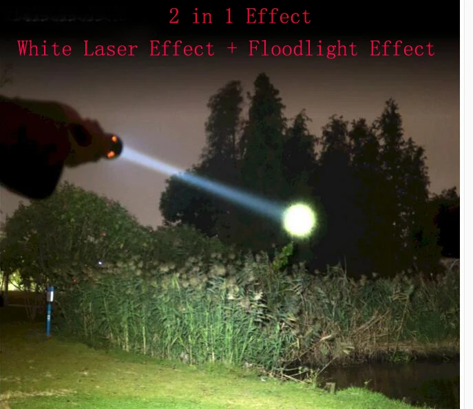 Imagem -03 - Lanterna Led Refletor Laser Holofote Camping ao ar Livre Tactical Torch Beam Throw em 1350 Metros 1550 Lumen Mateminco-fw3