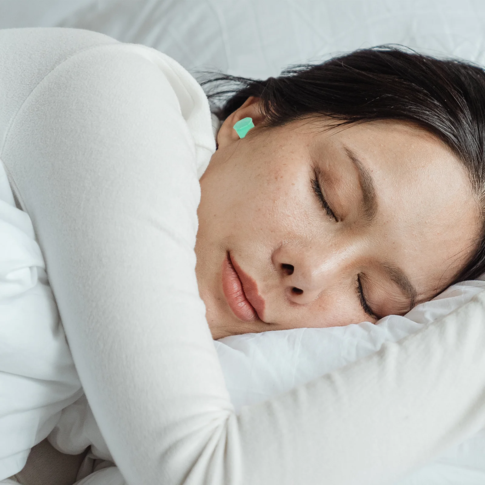 소음 방지 귀마개 부드러운 저속 소재 일반 청력 보호 핑크 옐로우 그린 레드