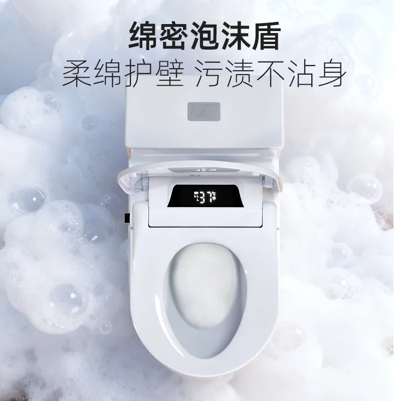 Factory direct sales new smart toilet cover household seat heating automatic flip cleaning drying project toilet cover