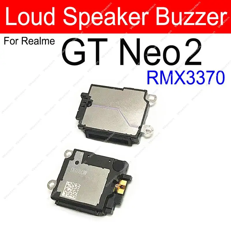 For Realme GT Neo 2 3 2T 3T GT 2 Pro GT Master 5G Loud Speaker Buzzer Bottom Speaker Sound Buzzer Replacement