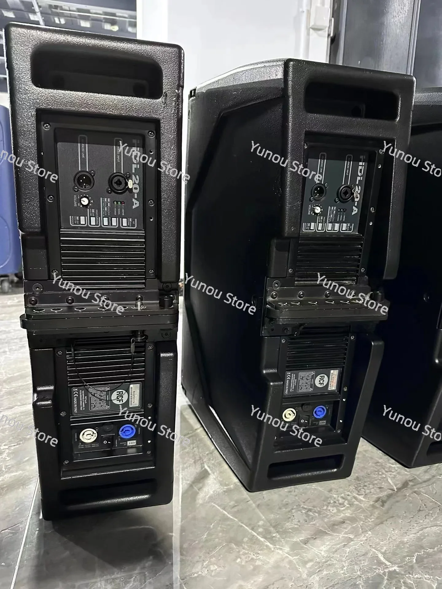 Dual 10 Inch Bidirectional Active Line Array Speaker Module HDL 20-A, Stage Audio Equipment