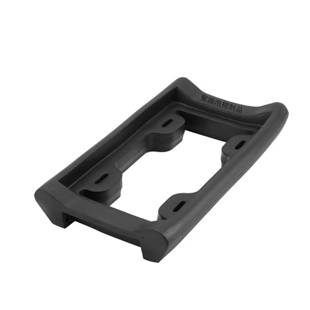 CHIZIYO License Plate Protector Car Auto Black Front Bumper Guard EVA American License Plate Frame Tag Cover Protector