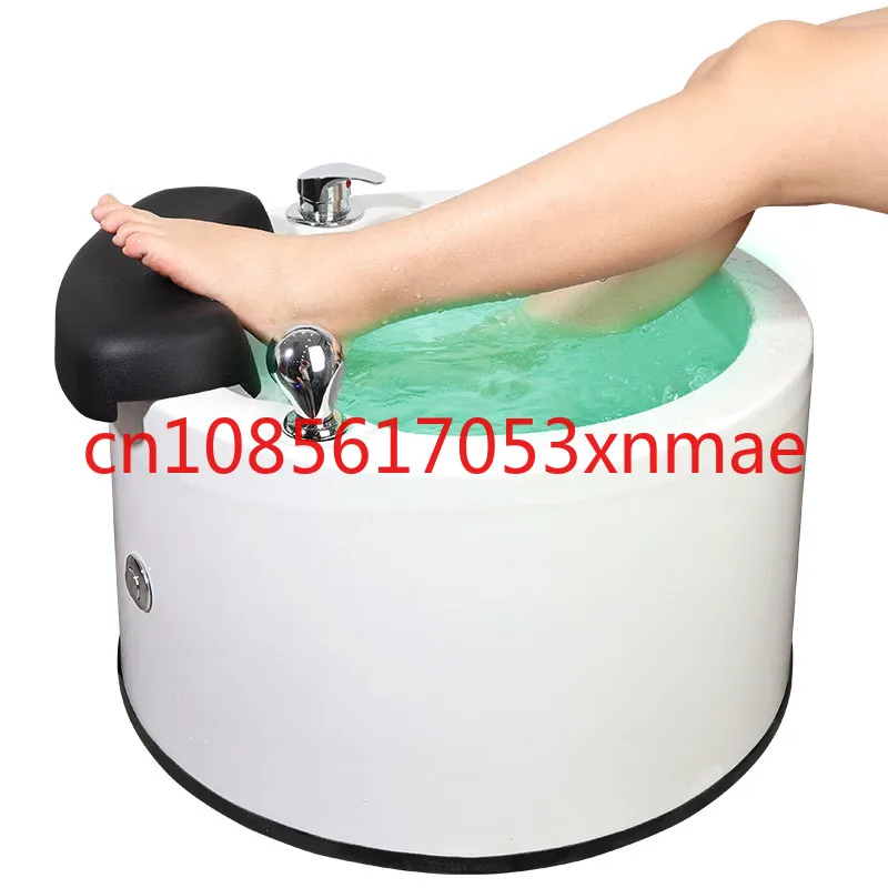 

ForSalon Foot Spa Bucket Pedicure Bowl Lights & Bubbles Pedicure Basin Pedicure Chair Beauty Salon