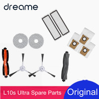 Original Dreame Bot L10 prime Robot Vacuum Cleaner Accessories Parts, Main Side Brush, Cover, Filter, Mop Rag Optional