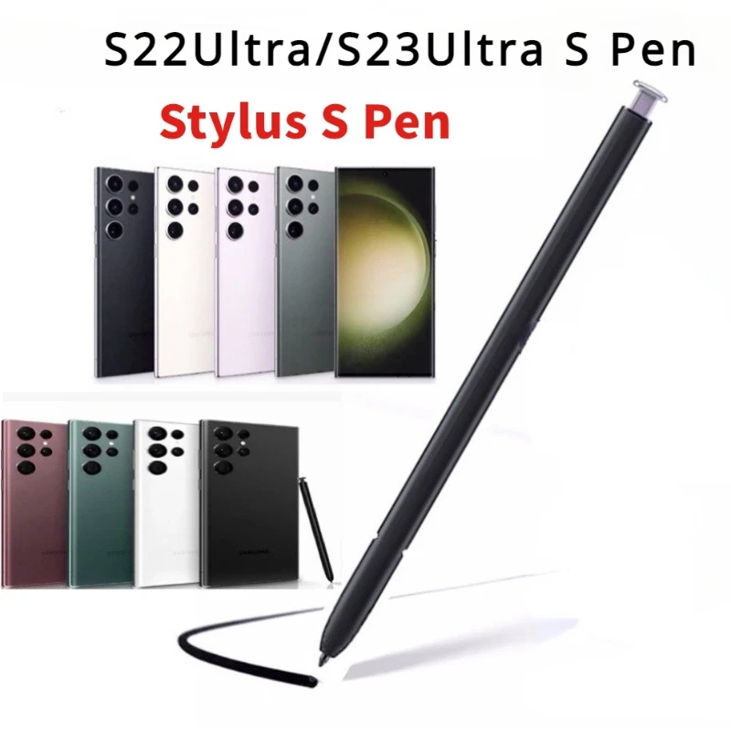 Stylus For Samsung Galaxy S22Ultra Mobile Phone Screen Touch S pen For Galaxy S23 Ultra 5G Replacement S PEN Without Bluetooth