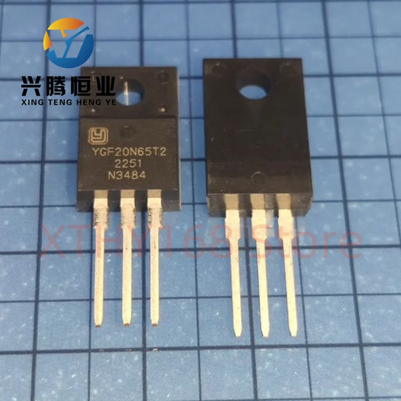 2PCS YGF20N65T2 20N65T2 TO-220F YGF20N65T MOS FET power transistor Brand New&Original