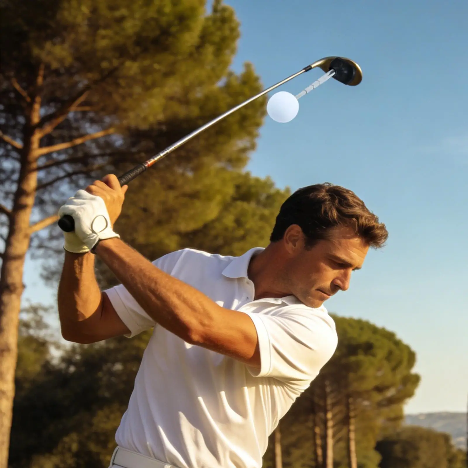 

Телескопические стойки для тренировки выравнивания при ударе в гольфе, тренировочная палка для гольфа для мужей, отцов, парней, мужчин, пенсионеров, любителей гольфа