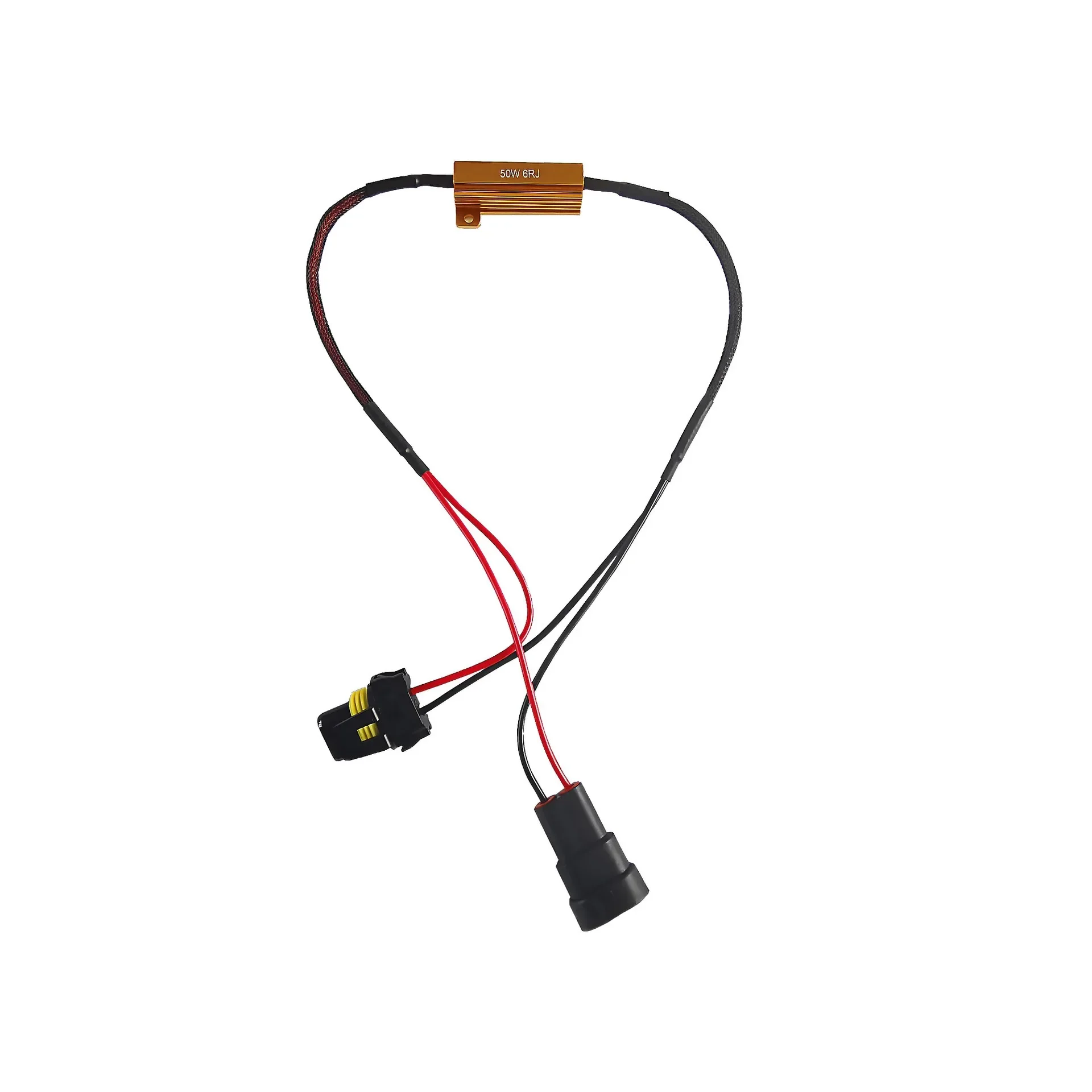 

H1 H7 9005 9006 H11 H8 H9HID Resistor Harness for Headlight/Fog Light Turn Signal and Brake Light