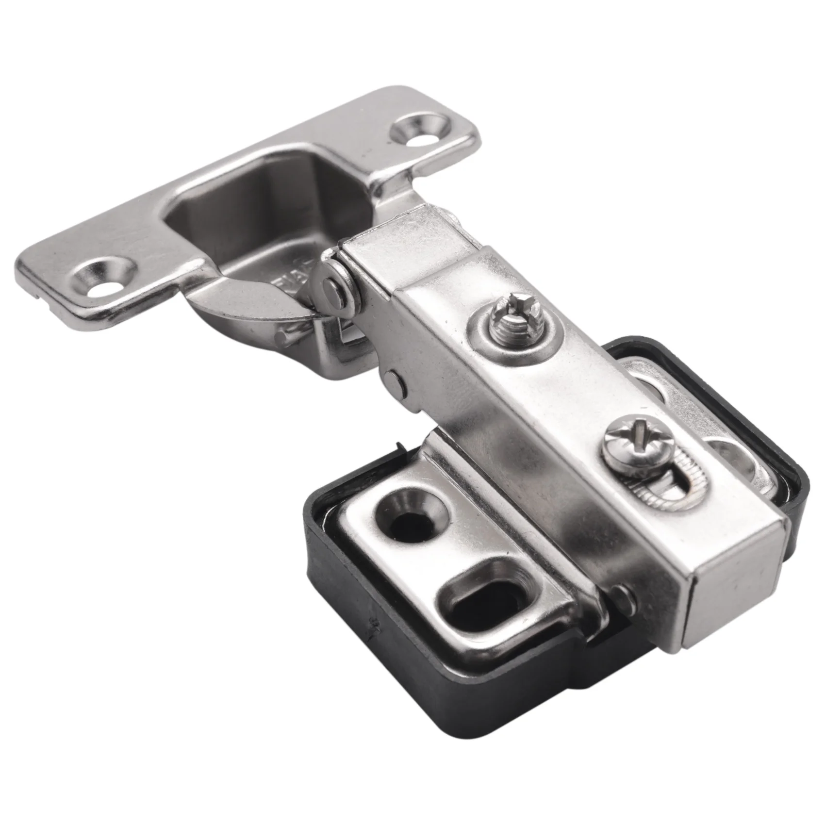 

【Space-Saving】8Pcs Hinge Repair Plate With 12 Mounting Holes Pratical Repair Accessory For Furniture Cabinet Drawer Door Window