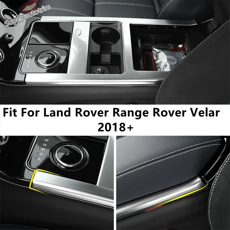 

Central Control Gear Shift Panel Water Cup Holder Cover Trim Accessories Interior For Land Rover Range Rover Velar 2018 - 2022