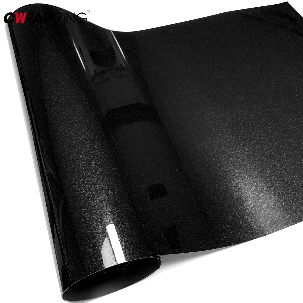 

Pearl Black Wrap Car Stickers Waterproof Automotive Vinyl for Motorcycle Car Wrapping Film Glossy PET Sticker Decals Graphics