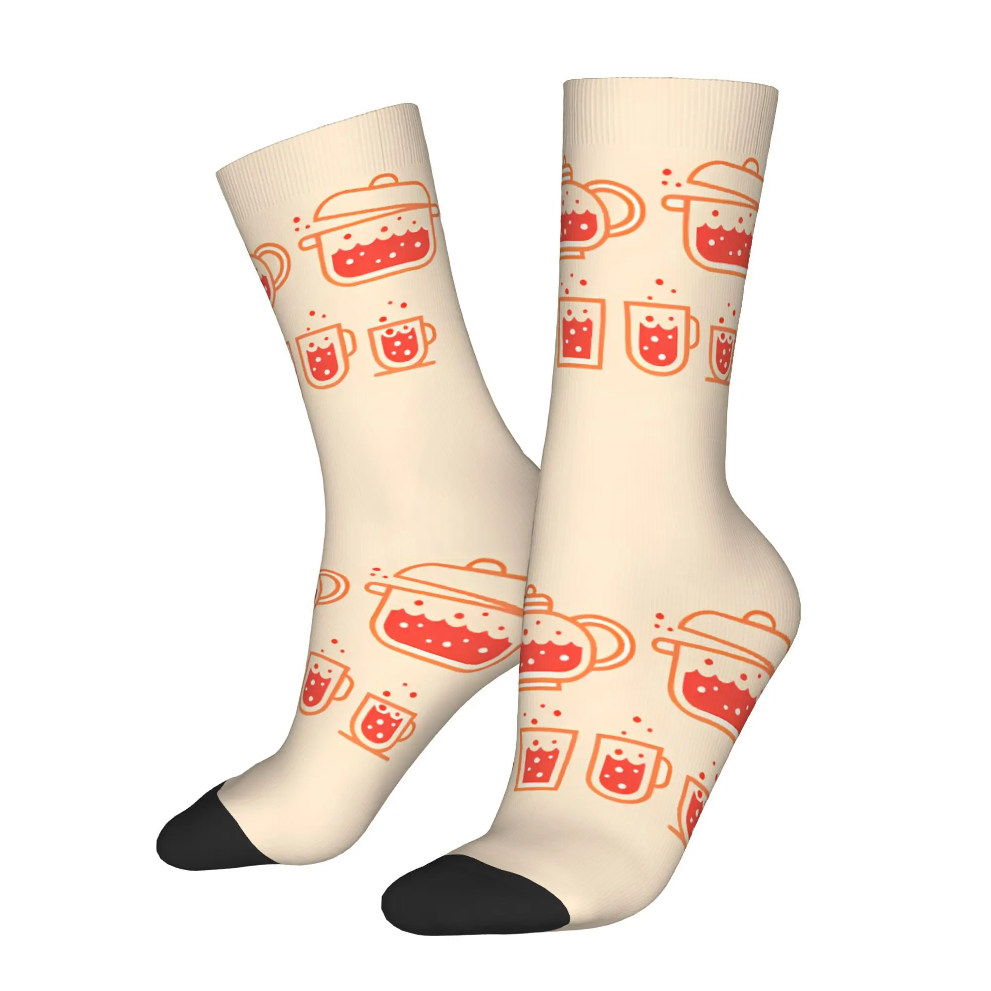 

Kitchen Sock Printed Man Polyester