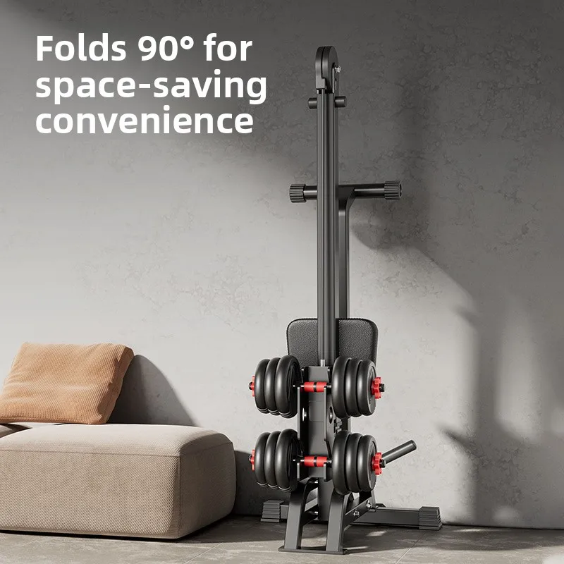 Multifunctional Dumbbell Rowing Machine Foldable Home Gym Indoor Training Cardio Fat Burning Equipment Rowing Machine Indoor