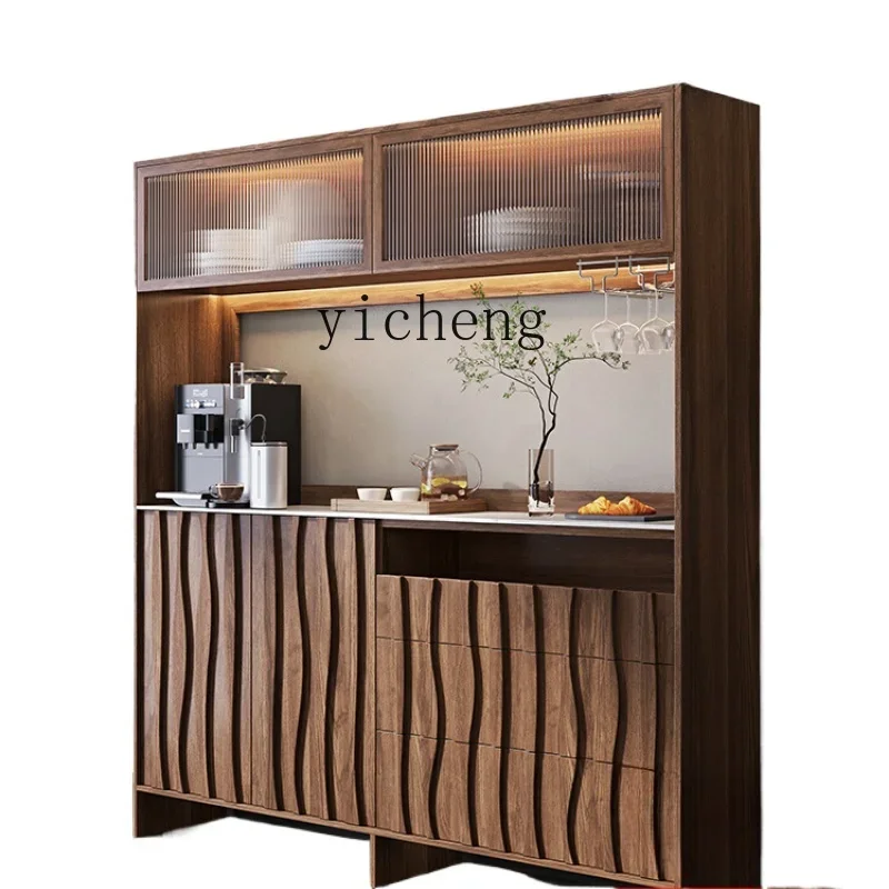 

solid wood dining side cabinet office tea cabinet placement table ancient minimalist high cabinet